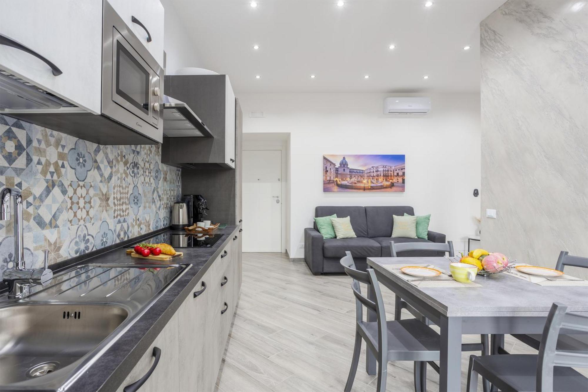 פלרמו Erasmo Home Luxury Vista Mare מראה חיצוני תמונה